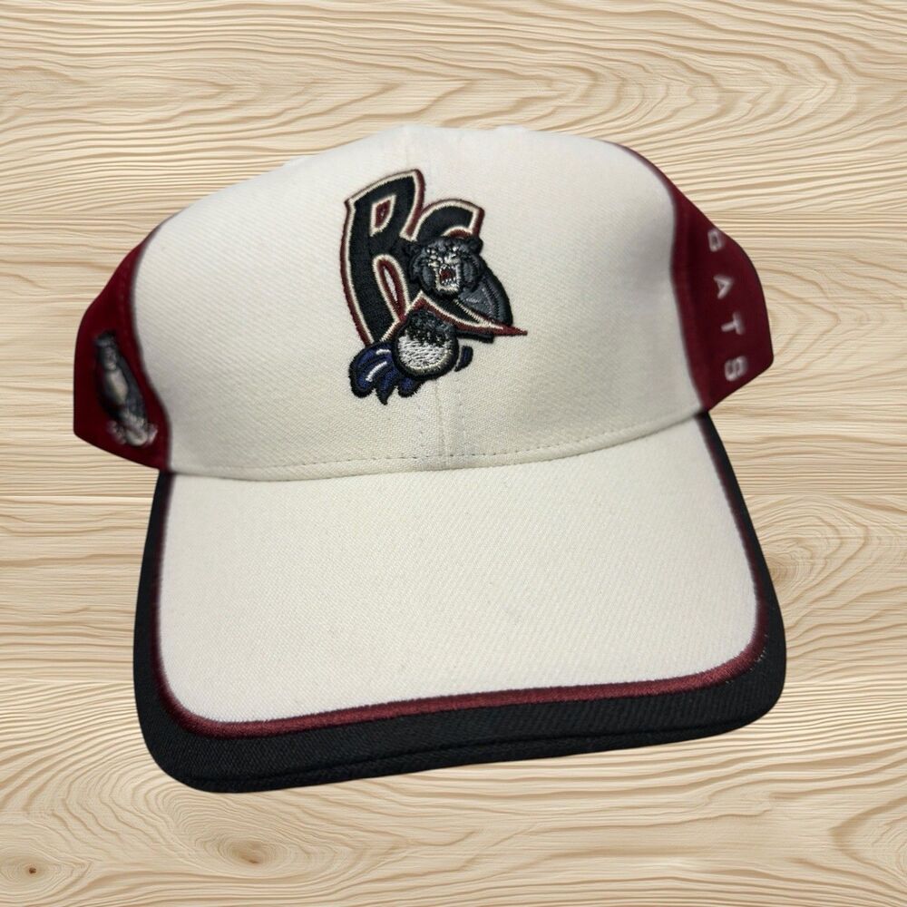 Sacramento River Cats Hat Cap Strapback White Red Minor League Baseball Mens